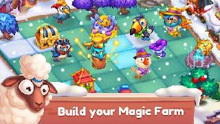 mingle farm  merge and match game