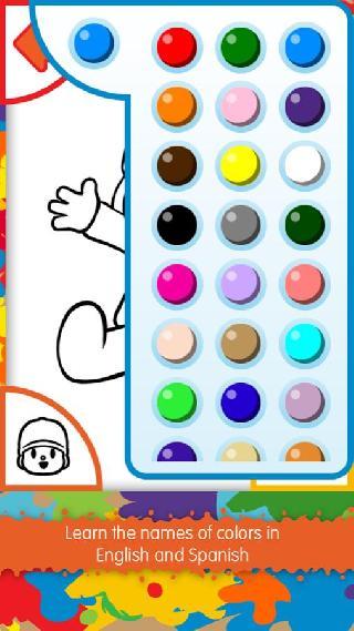 pocoyo colors
