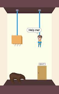 rescue cut - rope puzzle