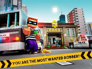 robber race escape  police car chase runner