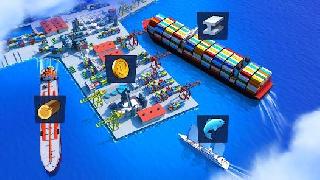 sea port: cargo boat tycoon
