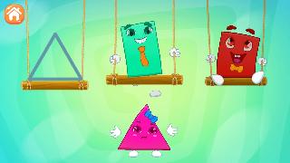 shape game for toddlers and kids