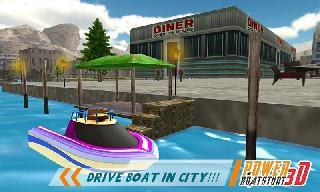 speed boat racing stunt mania