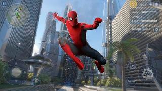 spider rope hero: crime city battle