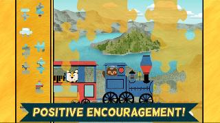 train games for kids- puzzles