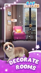 triple match - cat tiles 3d