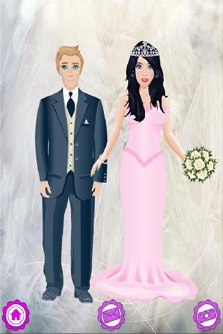 wedding salon dress up girl fashion princess bride