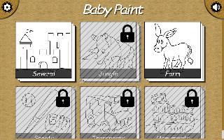 baby paint - coloring book