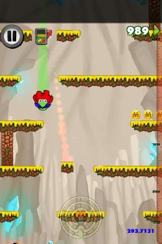 bubble blast falldown