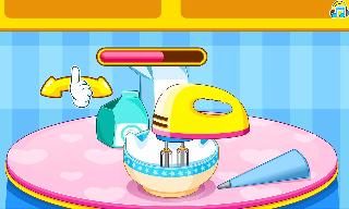 cooking chocolate cake