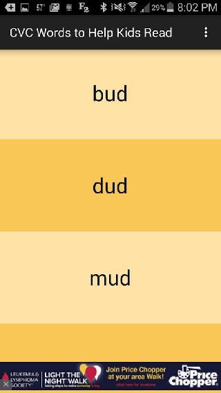 cvc words to help kids read