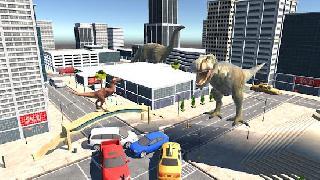 dinosaur simulator - city destroy