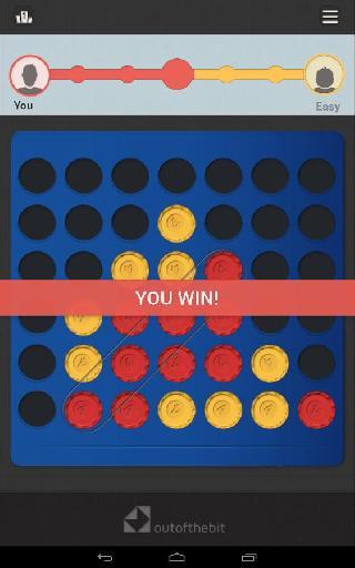 four in a row - classic games