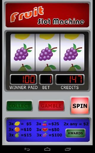 fruit machine