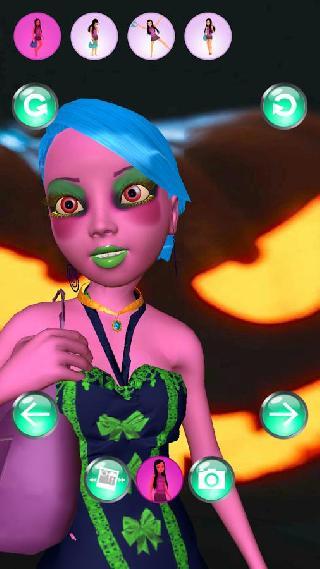 halloween makeup salon