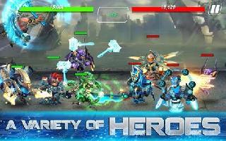 heroes infinity: god warriors -action rpg strategy