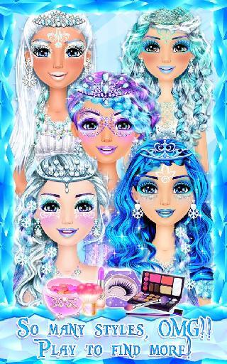 ice princess makeup