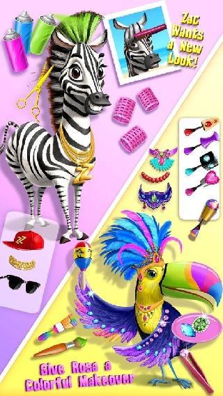 jungle animal hair salon 2