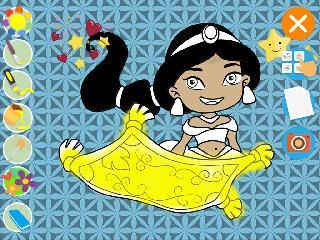 kids princess coloring book