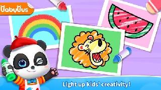panda games: coloring and paint