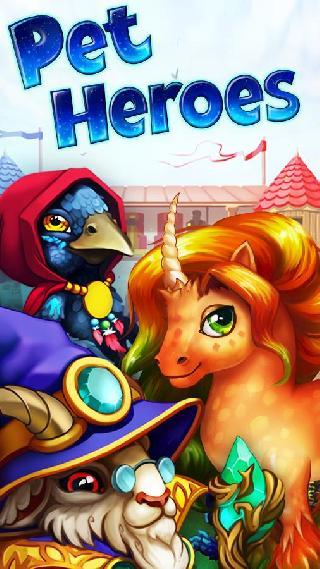 pet heroes: puzzle adventure