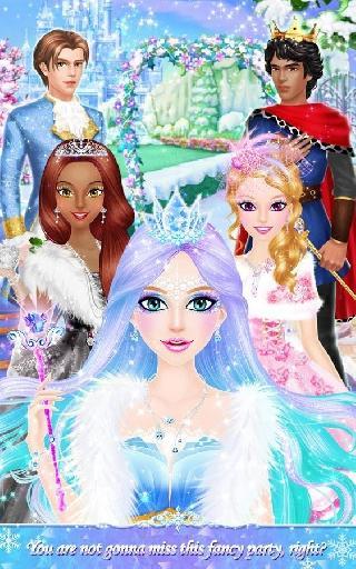 princess salon: frozen party