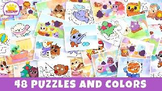 puzzle and colors kids games