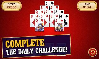 pyramid solitaire challenge
