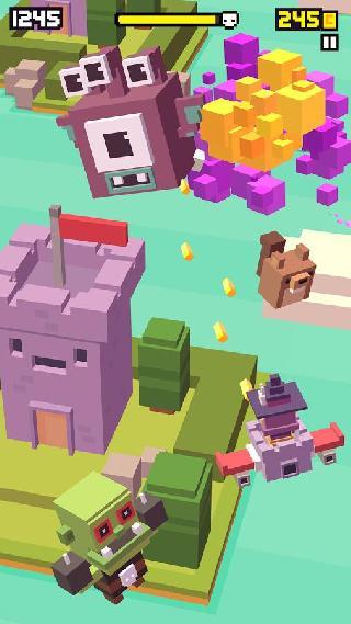 shooty skies - arcade flyer