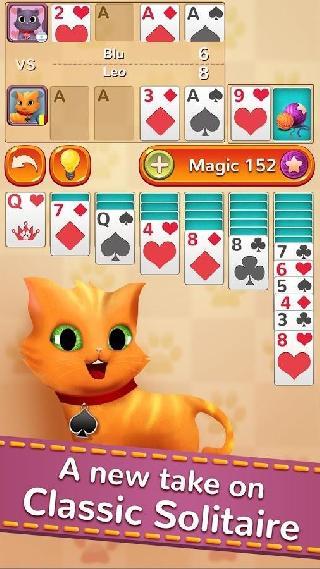 solitaire cats