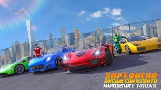 superhero gt racing car stunts: new car games 2020