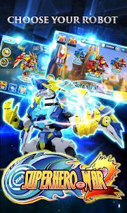 superhero war: robot fight - city action rpg