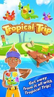 tropical trip - match 3