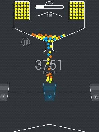100 balls - tap to drop the color ball game