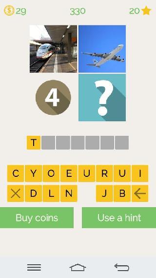 4 pics 1 word
