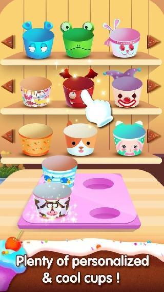 bake cupcake - cooking game
