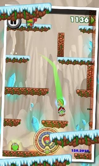 bubble blast falldown