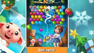 bubble fruit: pet bubble shooter games
