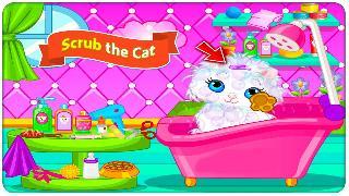cat caring and makeover