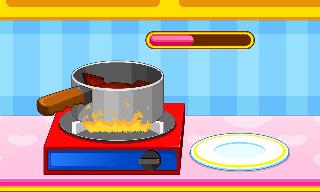 cooking chocolate cake