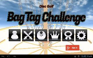 disc golf bag tag challenge