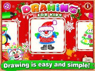 drawing for kids! christmas