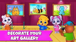 drawing games: draw and colour