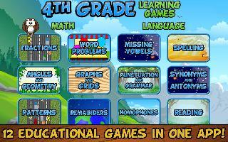 fourth grade learning games