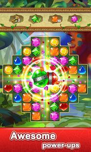 gems and jewels - match 3 jungle puzzle game
