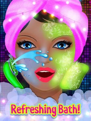 glow in the dark neon makeup