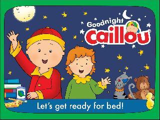 goodnight caillou
