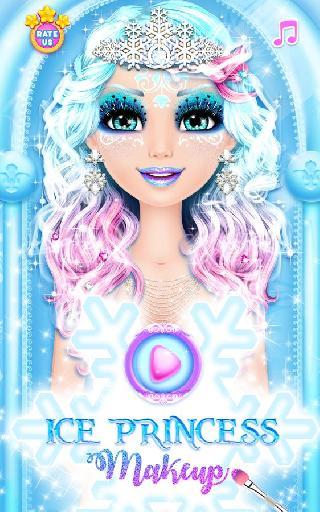ice princess makeup