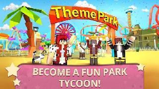 my theme park: lunapark tycoon. building games