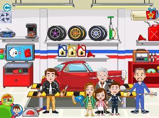 my town : car wash fix and drive